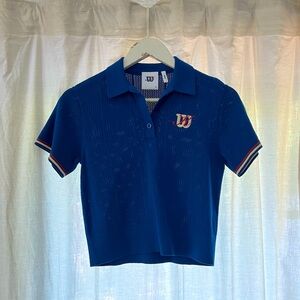 Kith x Wilson Cropped Polo